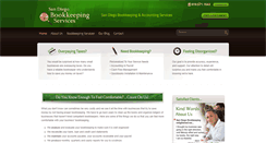 Desktop Screenshot of bookkeeperssandiego.com