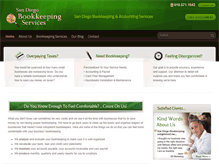 Tablet Screenshot of bookkeeperssandiego.com